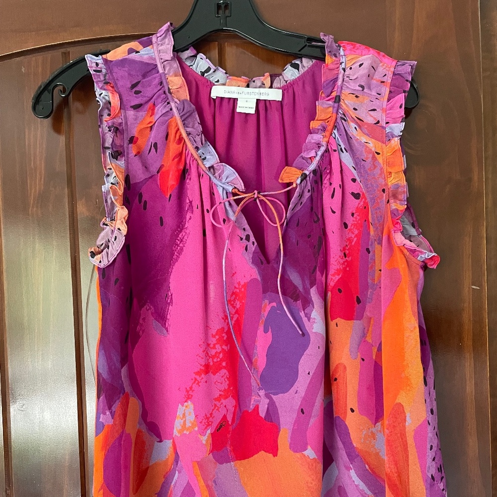 DVF blouse